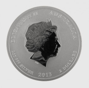 Lunar II Schlange 2013 Silber 2 oz