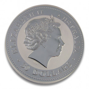 Lunar I Schlange 2001 Silber 1 kg