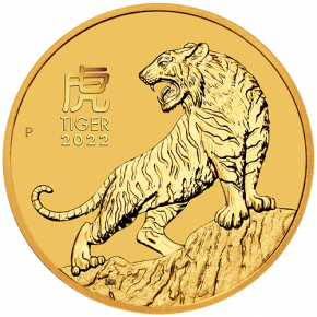 Lunar III Tiger 2022 Gold 2 oz