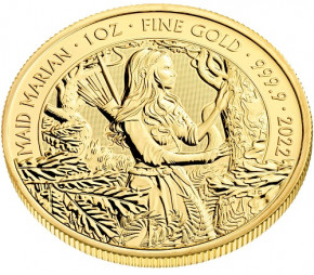 Myths and Legends - Maid Marian - Gold 1 oz 2022