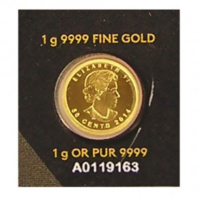 Maple Leaf Gold 1 g verschiedene