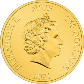 Niue - Lunar Ochse Gold 1 oz 2021