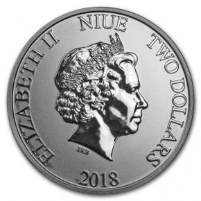 Niue - Lunar Hund Silber 1 oz 2018