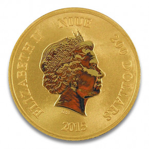 Niue - Lunar Ziege Gold 1 oz 2015