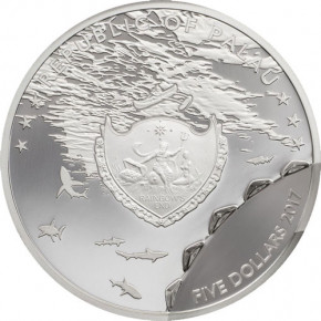 Palau - Shark Silber 1 oz 2017 Proof