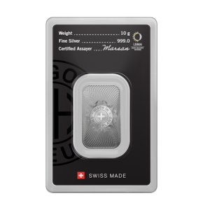 Silberbarren Argor-Heraeus neu 10 g