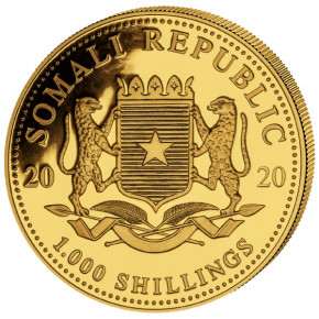 Somalia Elefant 2020 Gold 1 oz