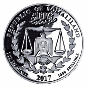 Somaliland Hahn 2017 Silber 1 oz