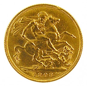 Sovereign 1 Pfund Eduard VII