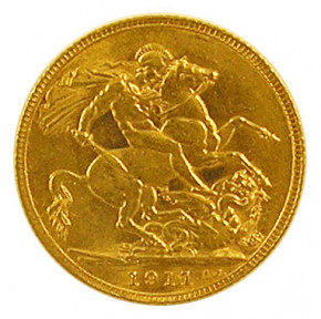 Sovereign 1 Pfund George V