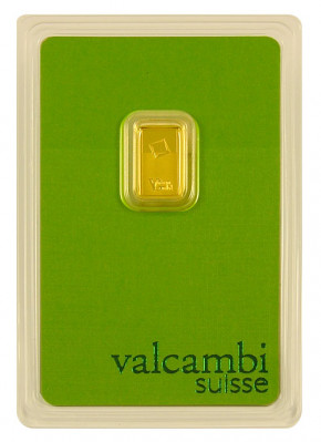 Goldbarren Valcambi Green Gold 1 g