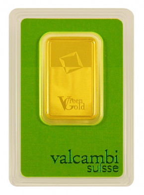 Goldbarren Valcambi Green Gold 1 oz
