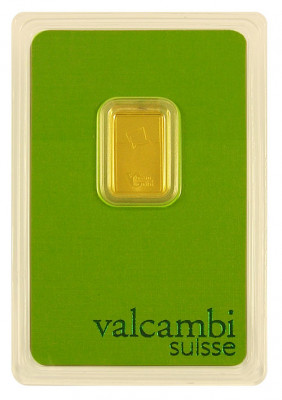 Goldbarren Valcambi Green Gold 2,5 g
