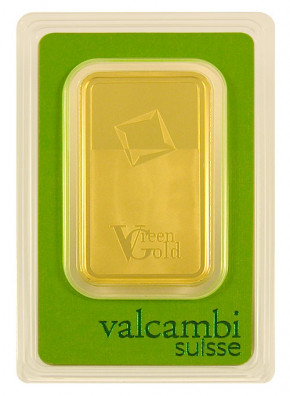 Goldbarren Valcambi Green Gold 50 g