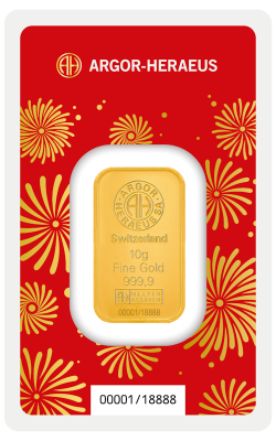 Goldbarren Argor-Heraeus Lunar Pferd 2026 - 10 g