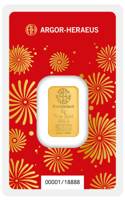 Goldbarren Argor-Heraeus Lunar Pferd 2026 - 5 g