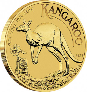 Känguru Australien 2024 Gold 1/2 oz