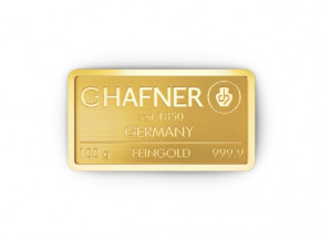 Goldbarren C. Hafner 100 g