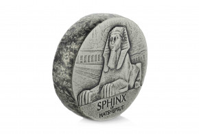 Egyptian Relic Series - Sphinx Silber 5 oz 2019 Antique Finish