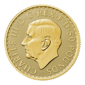 Britannia Gold 1/2 oz 2023 Charles