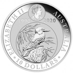 Kookaburra 2020 Silber 10 oz