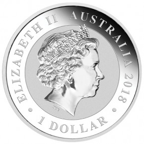 Victoria Paradiesvogel Australien 2018 Silber 1 oz