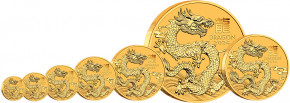 Lunar III Drache 2024 Gold 1/20 oz