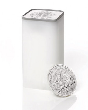 Lunar UK Hund 2018 Silber 1 oz