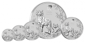 Lunar III Tiger 2022 Silber 1 kg