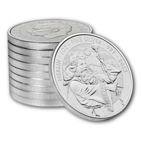 Myths and Legends Silber - Merlin - 1 oz 2023