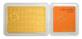 Goldtafelbarren Valcambi 50g