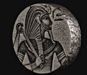Egyptian Relic Series - King Tut Silber 5 oz 2016 Antique Finish