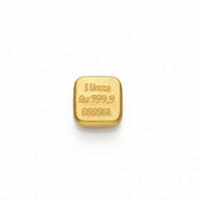 Goldbarren C. Hafner gegossen 1 oz