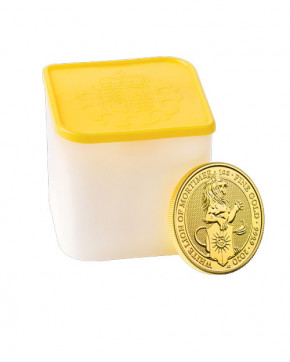 Queens Beast White Lion Gold 1 oz 2020