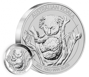 Koala 2021 Silber 1 kg