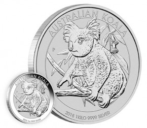 Koala 2018 Silber 1 kg